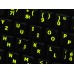 Glowing fluorescent Swiss - English keyboard stickers